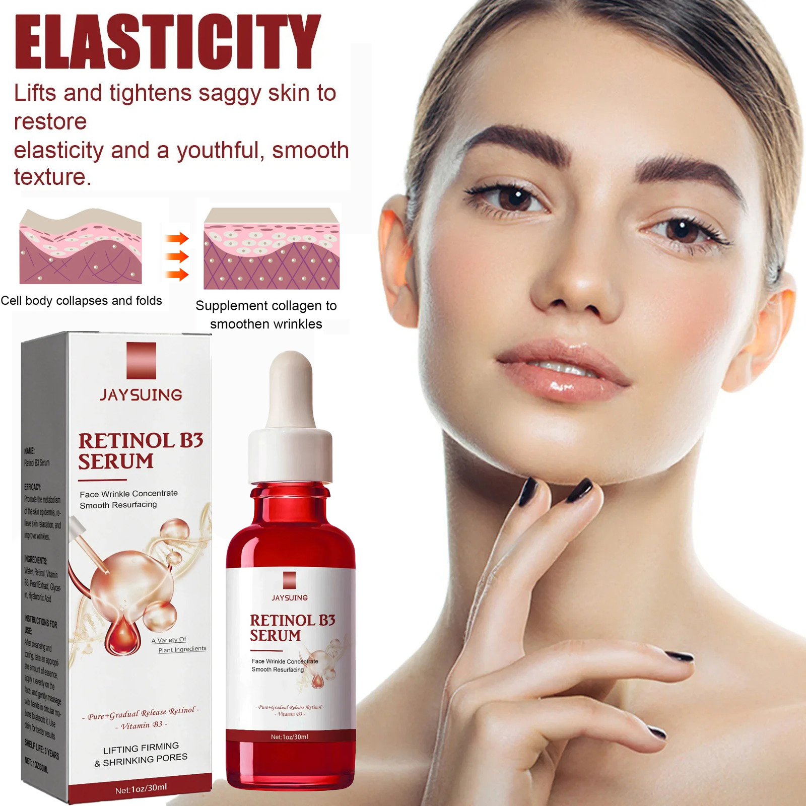 Growth Factor Serum - Serum penghilang w-rinkles Essence Anti A-ging