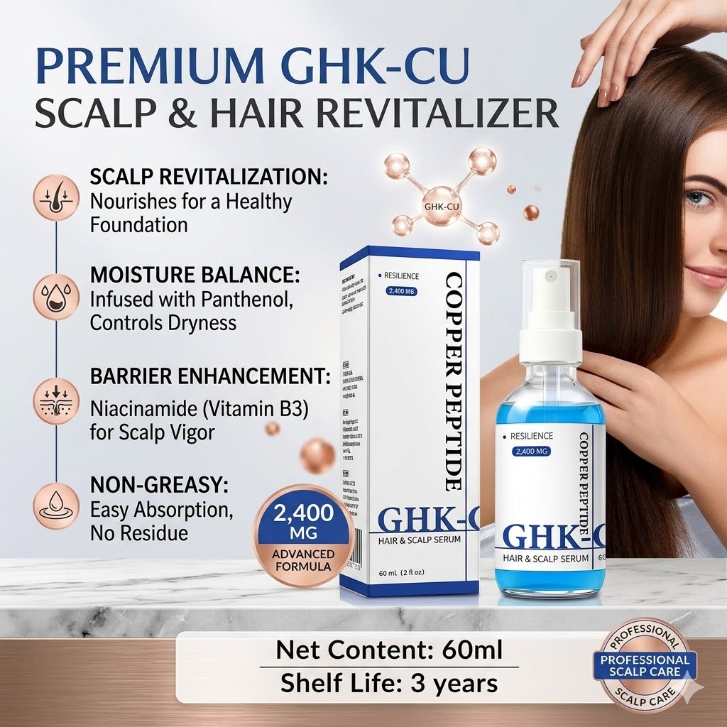 Growth Factor Serum - Serum Pertumbuhan Rambut GHK-Cu Copper Peptide