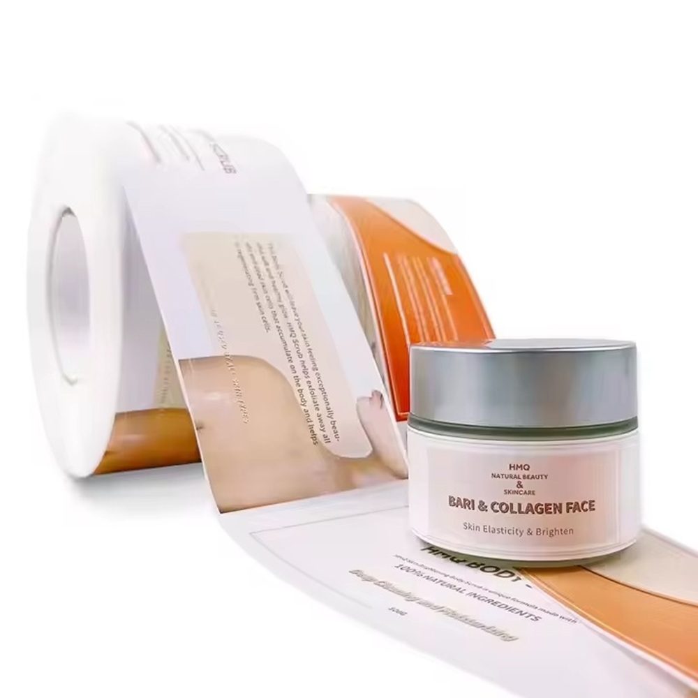 Label Vinyl Mewah Kustom｜Pence - Luxury Skincare Jars ulasan dan harga
